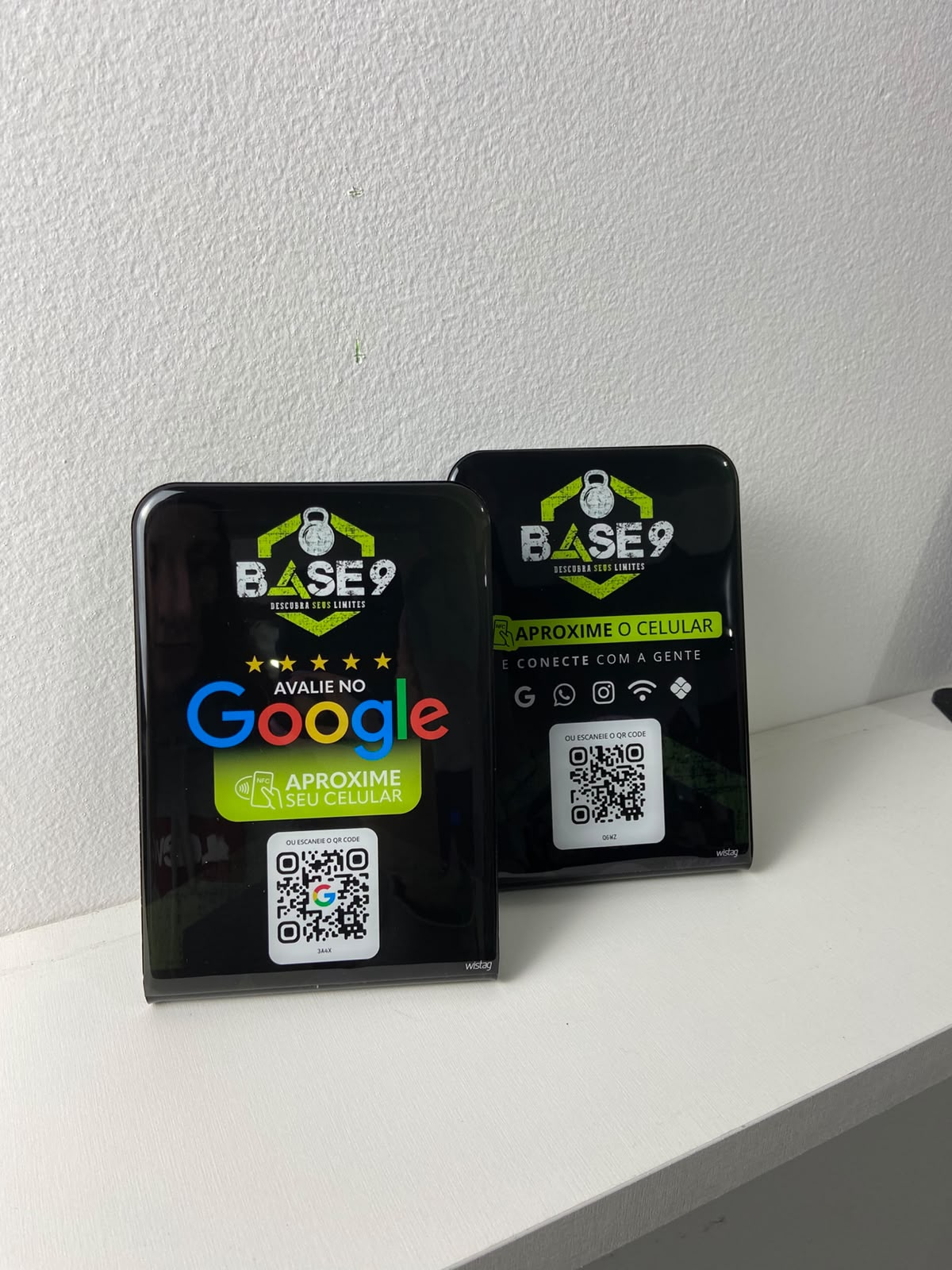 Plaquinha Tapy em academias